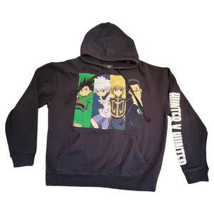 Hunter X Hunter Hoodie Size‎ Medium Graphics Front Back and Sleeve Anime